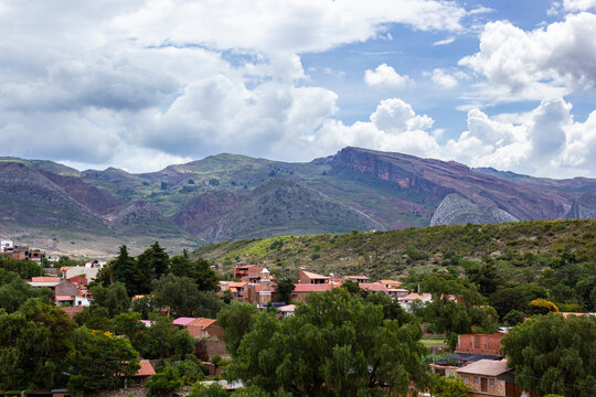 Parque Nacional Torotoro ubicado en Bolivia, lugar tur&iacute;stico donde  hay huellas de dinosaurios y se ve las formaciones geologicas