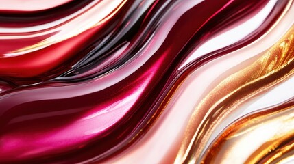 Fototapeta premium Vibrant fluid motion patterns