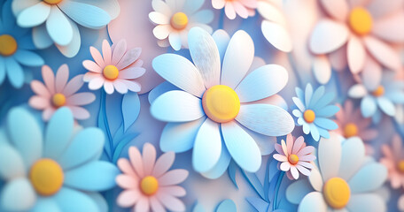 Vibrant multicolored flowers in full bloom creating a beautiful floral background, perfect for nature lovers, spring themes, decorative design, and artistic inspiration