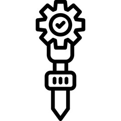 Machine Tool Icon