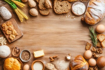 Baking food banner