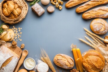 Baking food banner