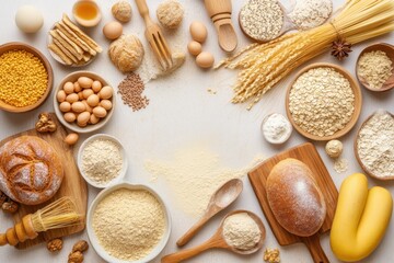 Baking food banner