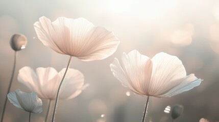 A bouquet of white flowers with a light blue background. The flowers are in full bloom and are arranged in a way that creates a sense of harmony and balance