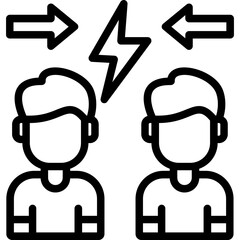 Conflict Resolution Icon