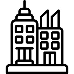 Obraz premium Apartment Icon