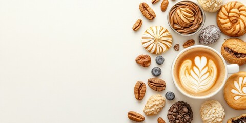 Barista coffee banner