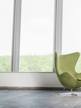 Empty table with chairs in a business type of setting.