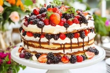 Cake food banner
