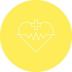 Medical Sign I single vector icon illustration