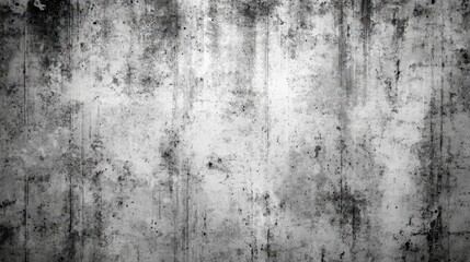 Fototapeta premium Monochromatic Concrete Surface with Texture and Weathered Appearance