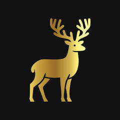 Contemporary Deer Silhouette
