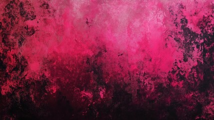 Fototapeta premium Bold neon pink textured background with abstract high-contrast grunge effect