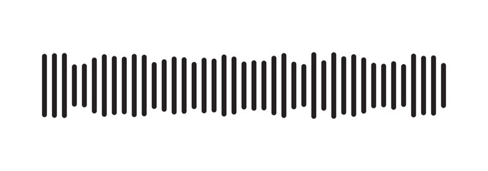 Audio technology icon with headphones and a sound wave