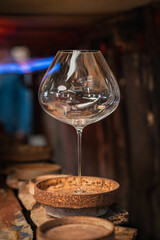 glass in the glassworks