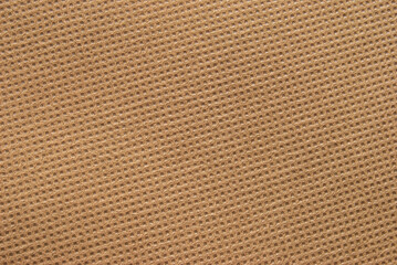 Brown soft waffle fabric seamless pattern