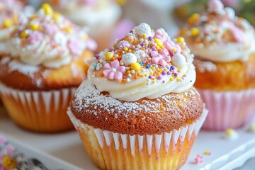 Muffins food banner