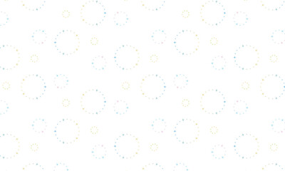 変形したひし形が円になった模様が斜めに並ぶキラキラ光るパターン素材