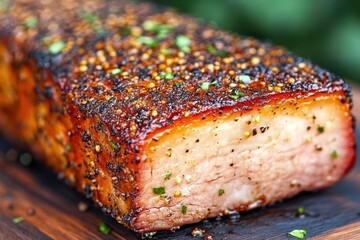 Herb-Crusted Roasted Pork