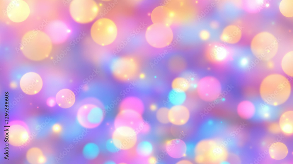 Poster dreamy blurred pastel background with soft gradient for design