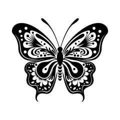 Vector butterflies. Monarch butterfly. Vector illustration