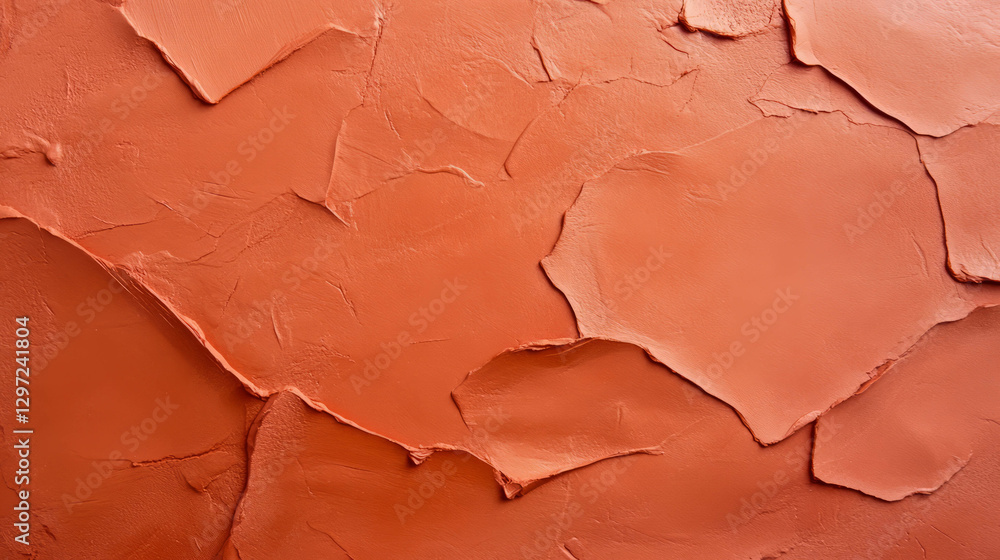 Aufkleber earthy clay texture with abstract imprinted patterns for creative design