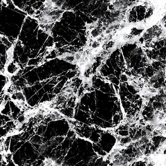 Obraz premium Abstract Black and White Marble Stone Vein Structure Pattern Texture Design Art Backdrop for Decoration