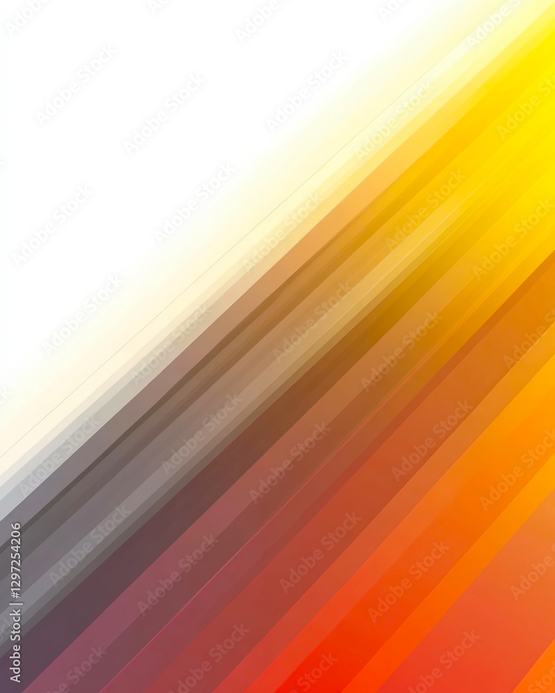 Poster Soft Color Transitions Create a Modern Minimalist Abstract Art Piece Featuring Gradient Fade