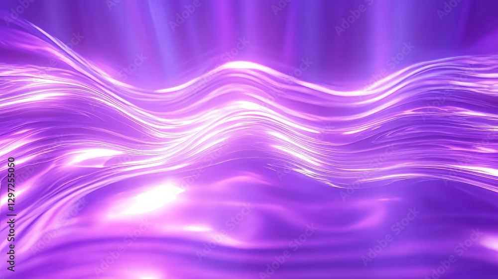 Poster vibrant energy waves and glowing background for dynamic design concepts
