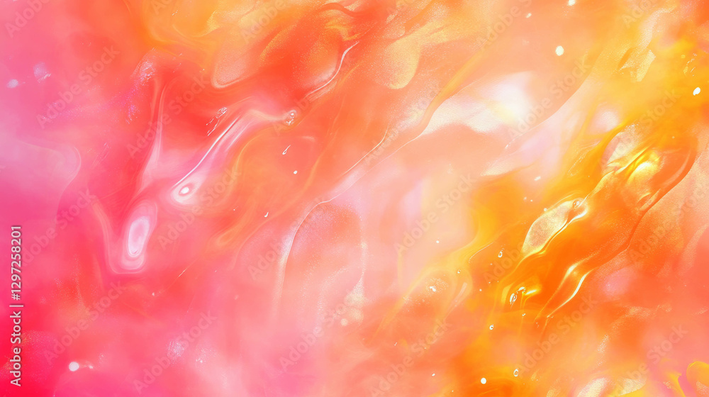 Aufkleber vibrant abstract ink blot background with dynamic bleed effect for creative design