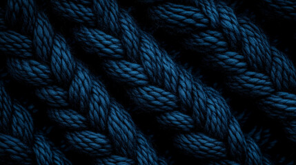 Dark blue knitted texture with textured stitch for cozy winter designs