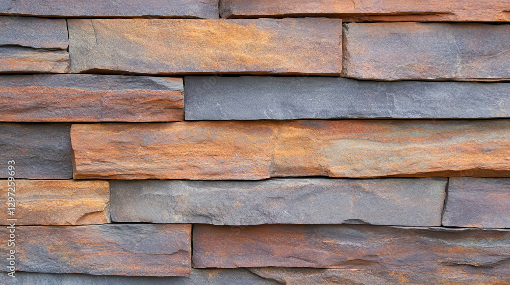 Poster layered quartzite texture background for wall design and architecture