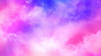 Ethereal magenta ink blot with purple smoke for abstract creative design