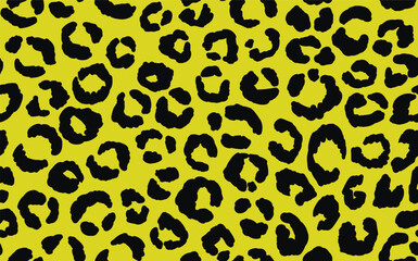 Abstract modern leopard seamless pattern. Animals trendy background. Color decorative vector stock illustration for print, card, postcard, fabric, textile. Modern ornament of stylized skin.