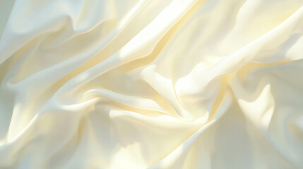 Obraz premium Elegant off white cotton fabric texture background for textile and design projects