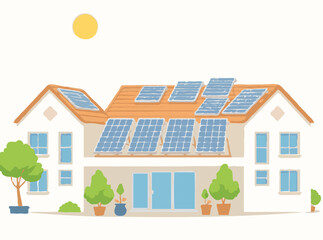 Solar Panels in Modern Eco-Friendly Architecture