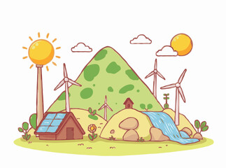 Renewable Energy Sources: Solar, Wind, and Hydro Power