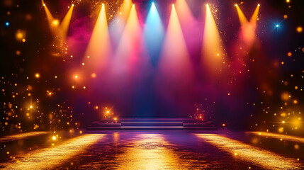 豪華なステージ