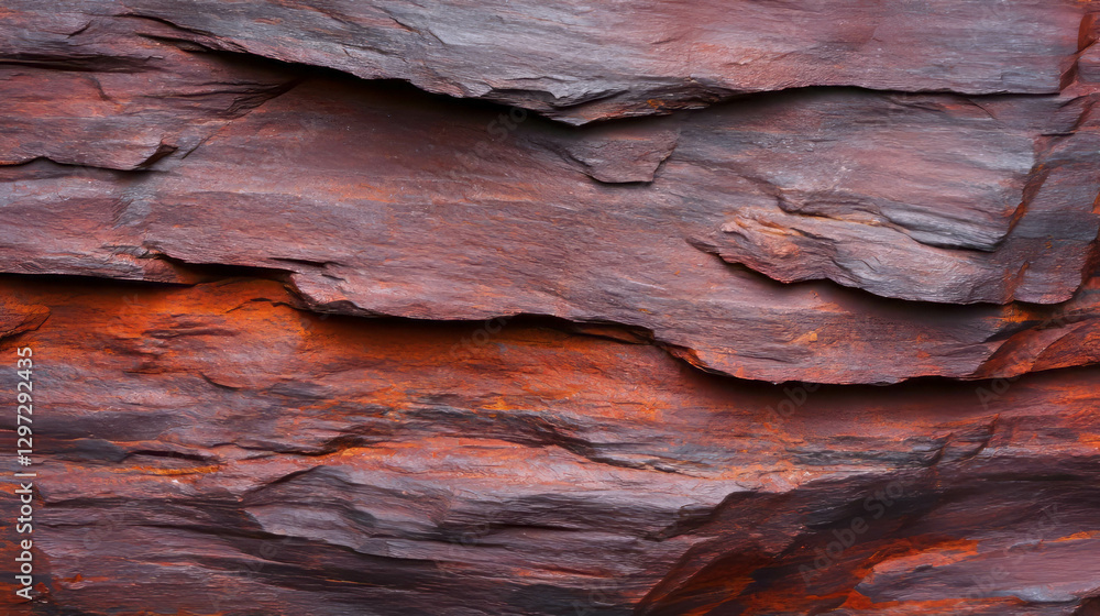 Poster textured quartzite surface with unique wind erosion patterns