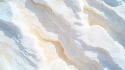 Obraz premium Natural quartzite surface with unique wind erosion patterns for design inspiration