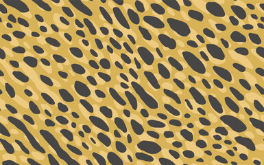Abstract modern leopard seamless pattern. Animals trendy background. Color decorative vector stock illustration for print, card, postcard, fabric, textile. Modern ornament of stylized skin.