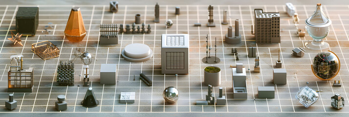 Informative Diagram on Understanding and Converting Square Meters Through Everyday Objects
