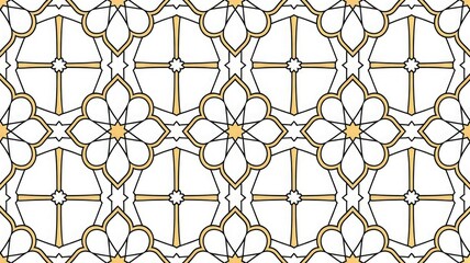 Fototapeta premium seamless pattern with geometric shapes