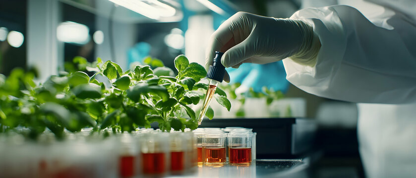DNA, gene therapy, and biochemistry in a plant lab  -