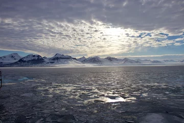 Fototapete Beautiful landscapes of nature in Svalbard  © Vishal