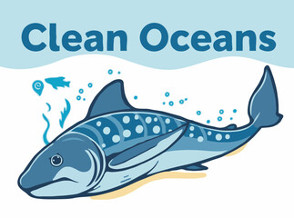 Naklejka premium Desertification Concept Art: Impact of Global Warming