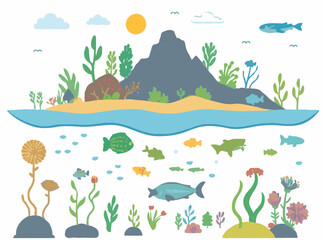 Zero Waste Solutions in Modern Vector Graphics