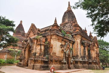 Valley of a thousand pagodas in Myanmar
