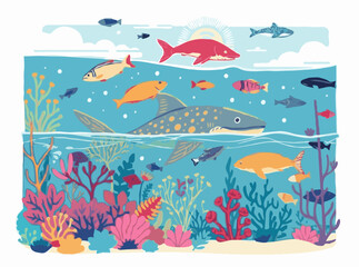 Green Living Essentials: Zero Waste Lifestyle Vector Design