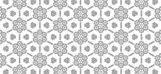 Transparent Art Deco Style Abstract Regular Geometric Shapes for Graphic Pattern Background